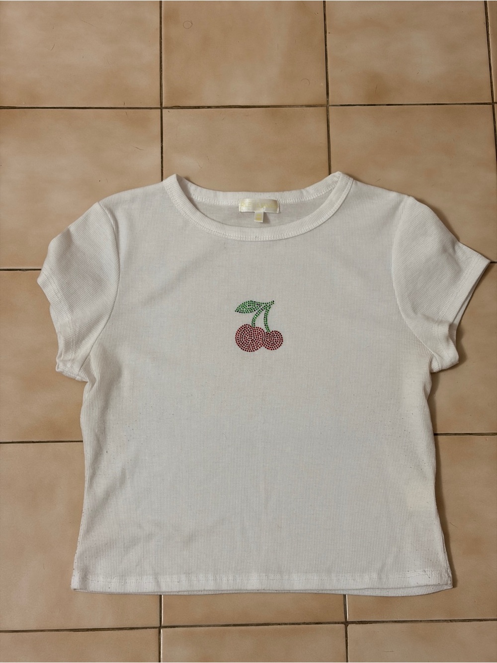 Cherry Accent Tee